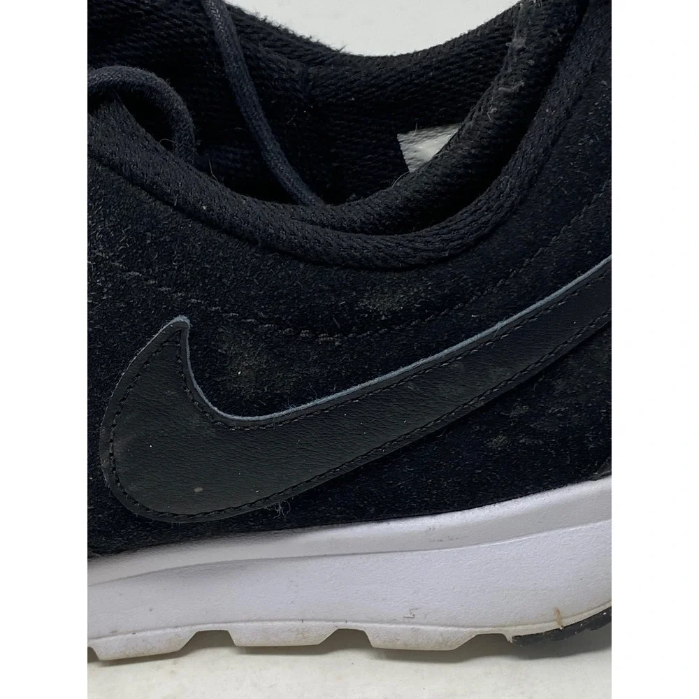 Nike SB Trainerendor Black White Suede Low Top Sneakers 806309-002 Mens 9